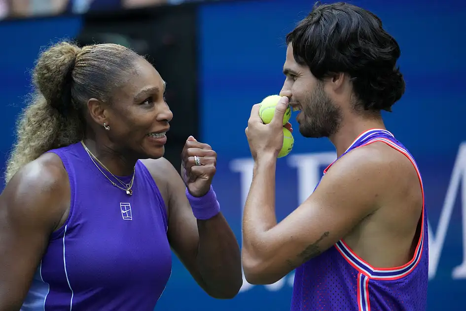 Williams, Alcaraz exit US Open mixed doubles, Monfils, Svitolina advance