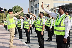 Dubai Police Train School Security Guards on Traffic Safety