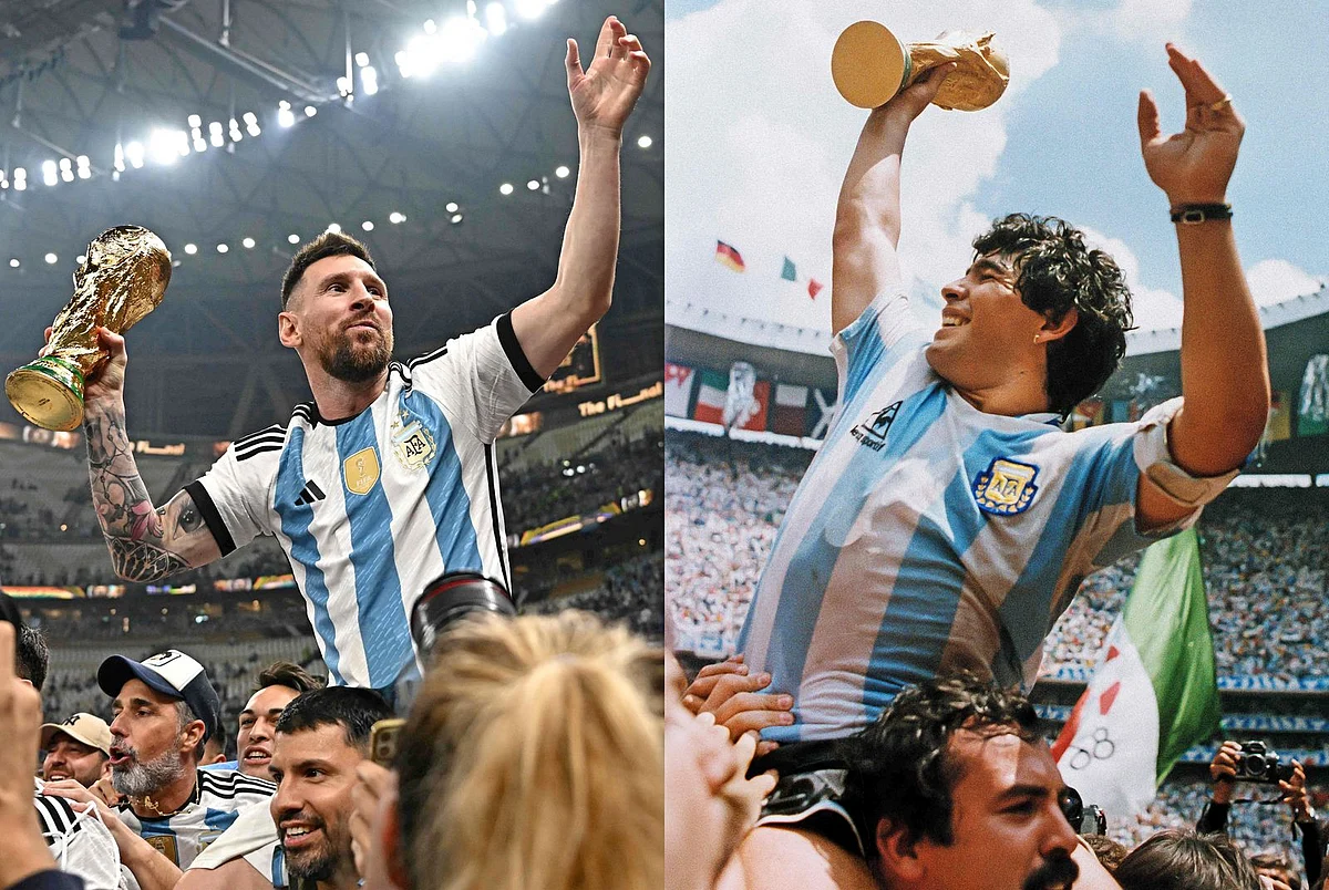 Messi did not need a World Cup to match Maradona's greatness
