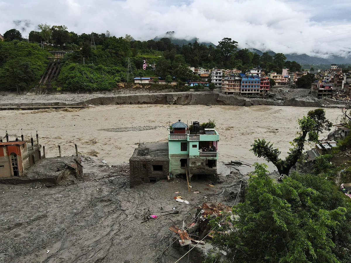 Nepal floods' viral green house now symbol of survival; resident recalls escape ordeal