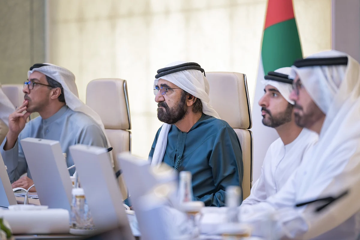 'UAE does not stop': Sheikh Mohammed says in message to government teams