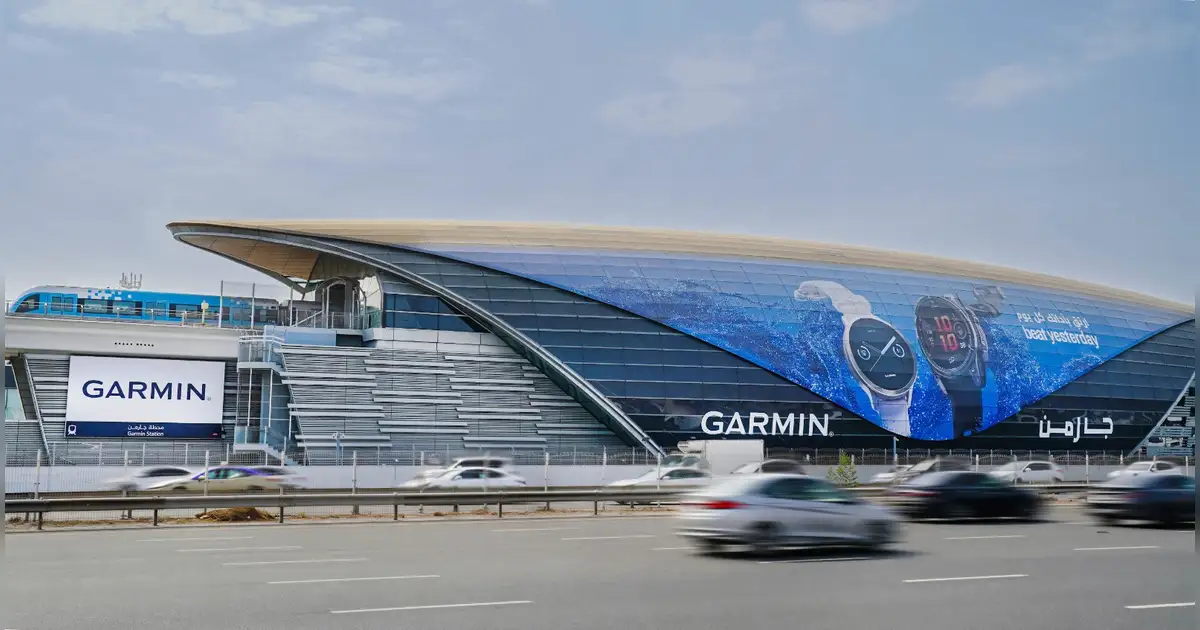 Dubai U-Bahn-Station Onpassive wird im Rahmen eines 10-Jahres-Vertrags in Garmin umbenannt. Dubai U-Bahn-Station Onpassive wird im Rahmen eines 10-Jahres-Vertrags in Garmin umbenannt.