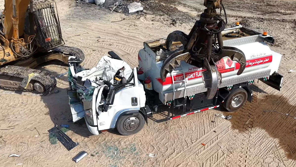 Watch: Kuwait scraps 21 tankers, trucks after owners steal, resell subsidised diesel