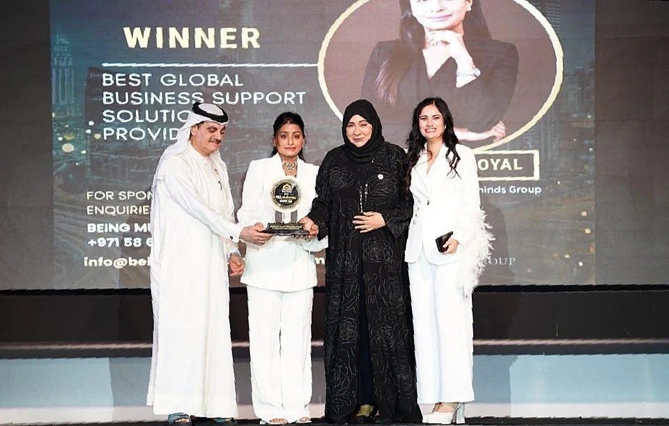 Abhilasha Goyal of Wiseminds Group recognised as 'Best Global Business Support Solutions Provider'