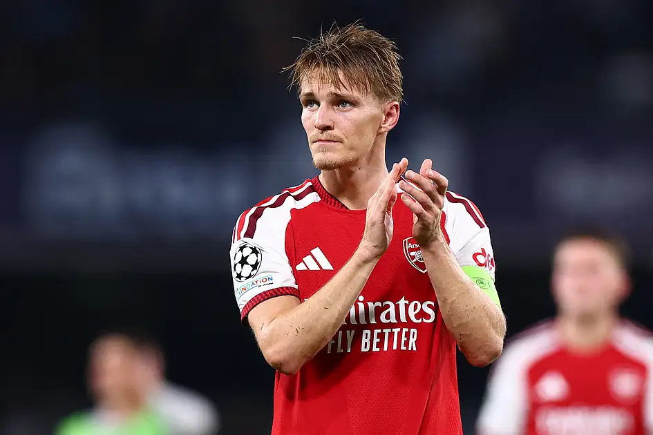 Arteta lobt den formstarken Odegaard als „bemerkenswerten“ Spieler beim ...