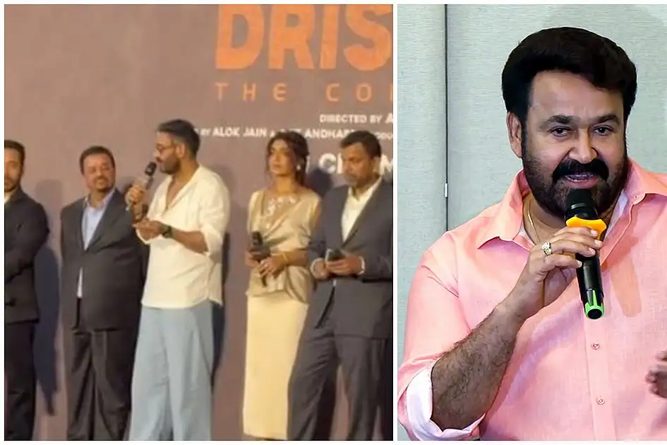 'Drishyam 3': Ajay Devgn wünscht sich Mohanlals Zustimmung zur ...