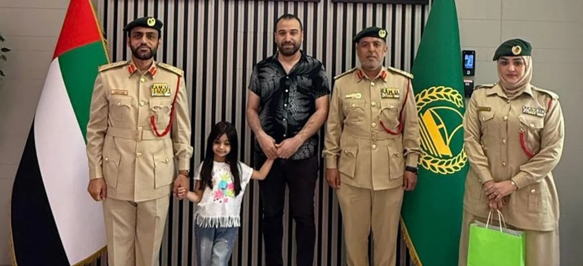 Dubai Police fulfils six-year-old girl's wish to visit Hatta police station