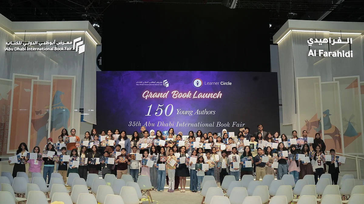 khaleejtimes.com - Amal Alduwaila AlHashmi - Kids still write in 'AI-dominated world': 150 children publish books at Abu Dhabi fair