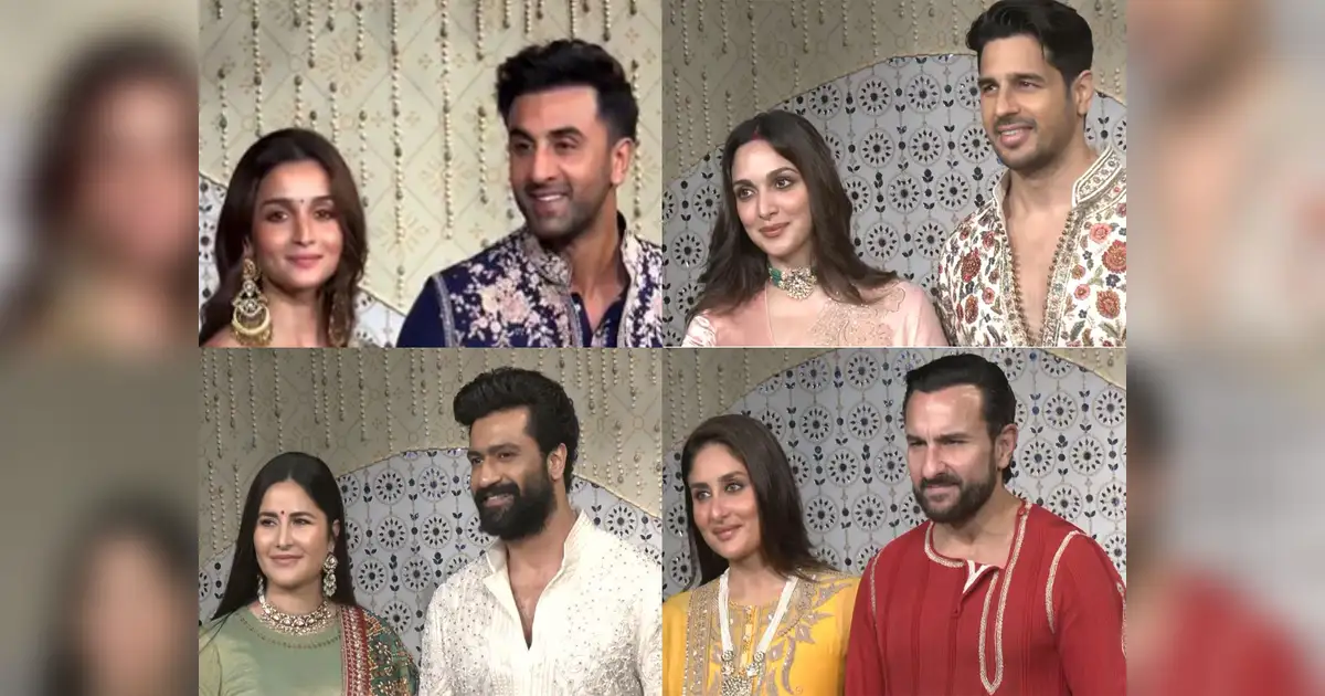 Look: Bollywood stars arrive at Antilia for Ambani family’s Ganpati ...
