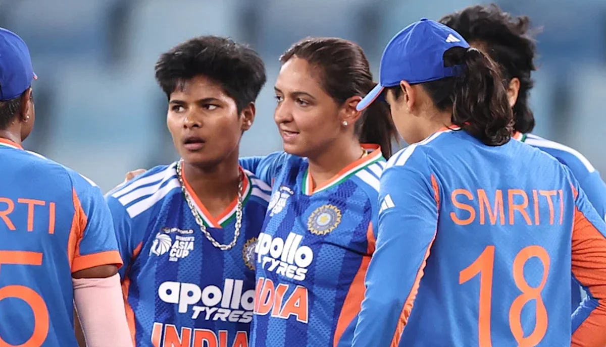 India's Kranti fined 10% match fee for conduct code breach at Women's Asia Cup final