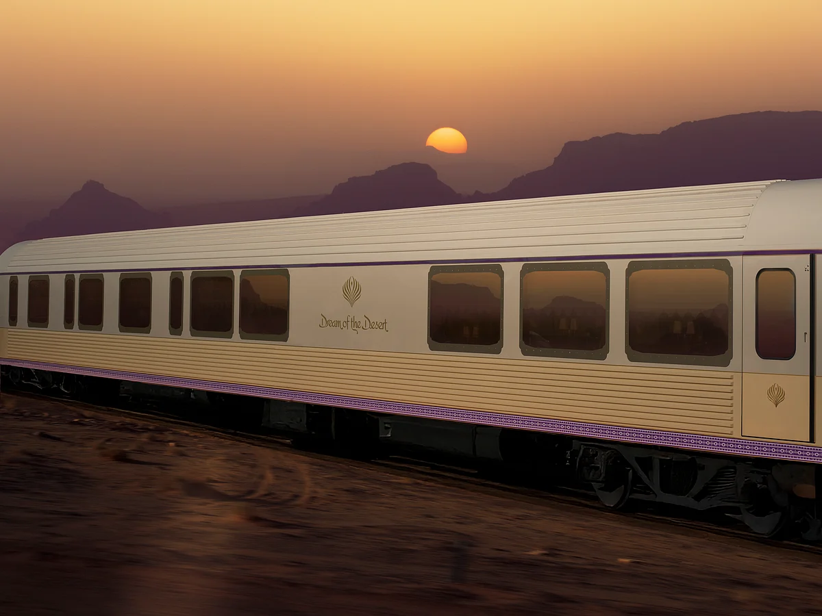 Saudi's first ultra-luxury train to begin from Dh30,000 a night with Broadway in desert