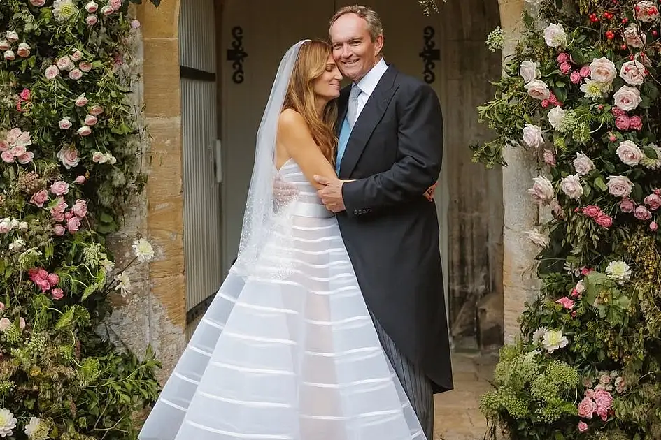 Look: Jemima Khan shares inside photos from her wedding