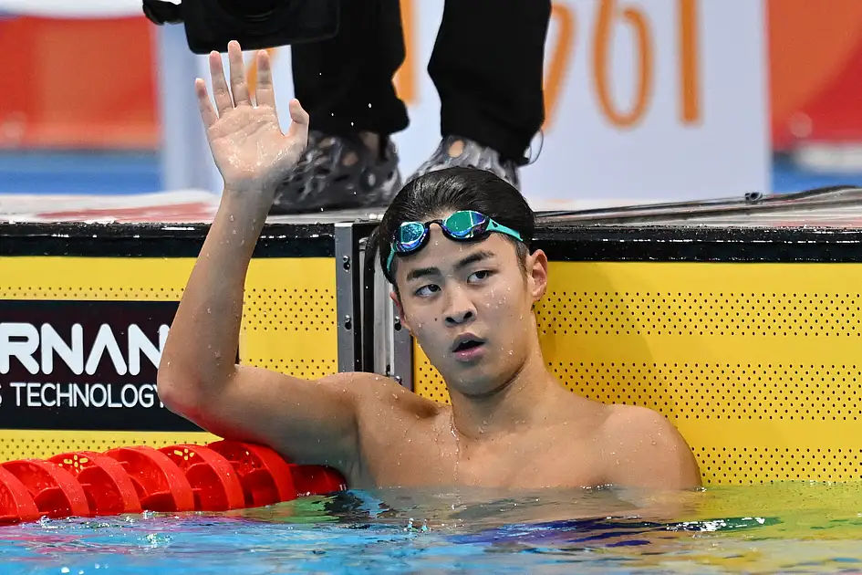 Weitere Teenager-Magie im Schwimmbecken der Asienspiele: Kajima begeistert ...