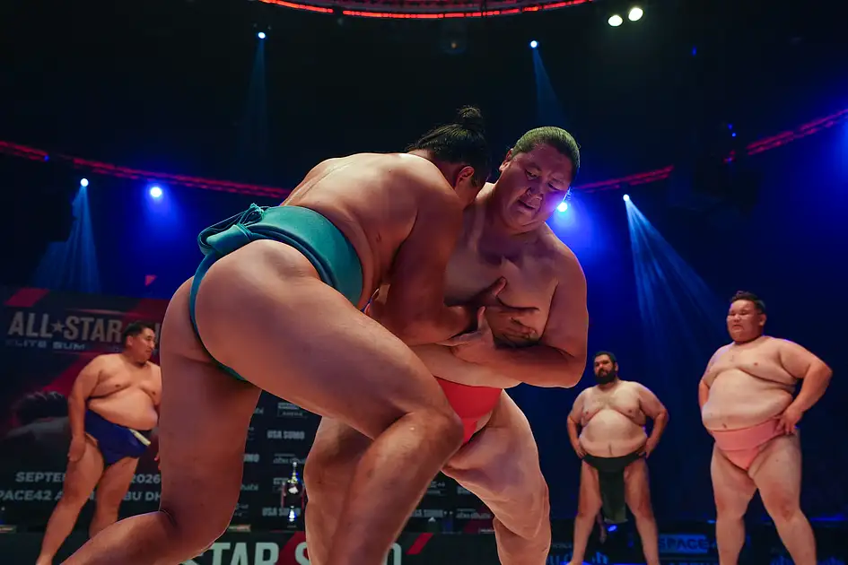 Abu Dhabi Hosts UAE’s First International Sumo Competition