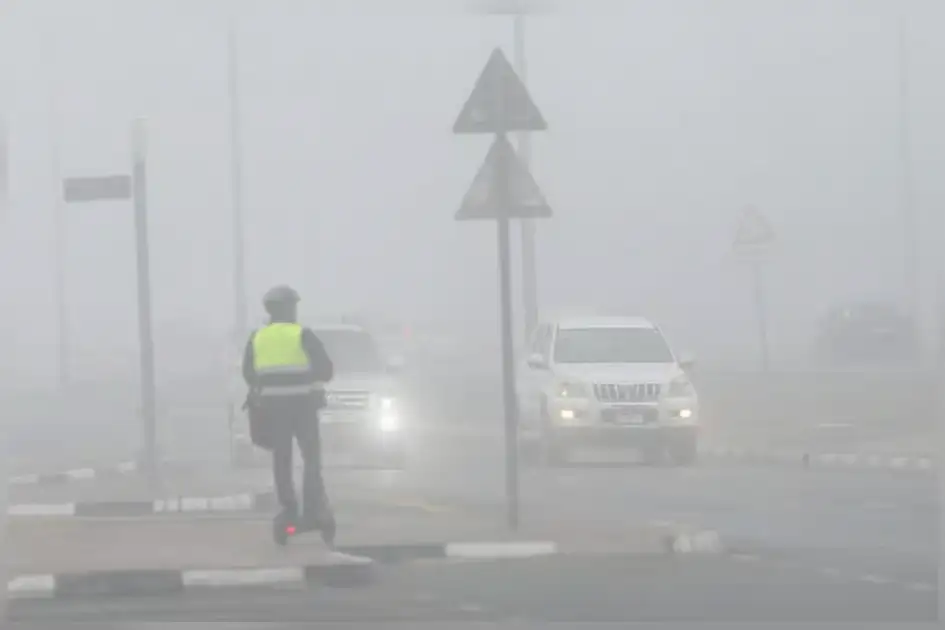 Red Temperature UAE weather: Red alert issued as heavy fog continues; Dubai ...