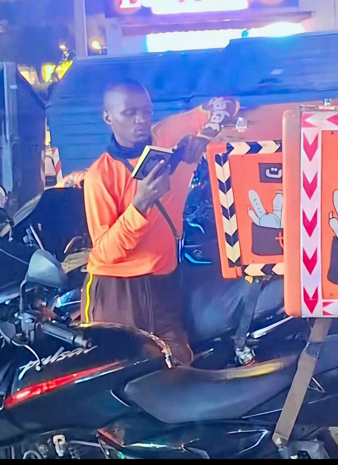Meet UAE delivery rider who went viral for Quran reading session between orders