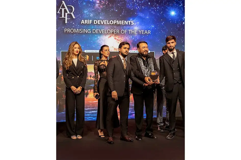 Arif Developments named 'Promising Developer of the Year' as Team receives Dubai honour