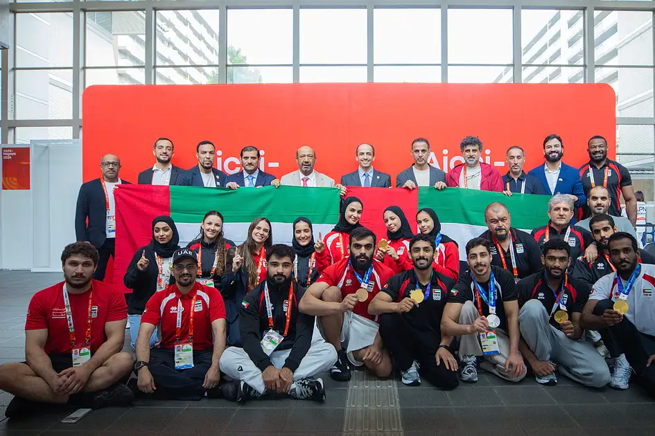 UAE Jiu‑Jitsu team caps Asian Games with record five gold medals