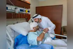 Sheikh Hamdan visits flydubai pilot Smit Machchhar injured in terror act