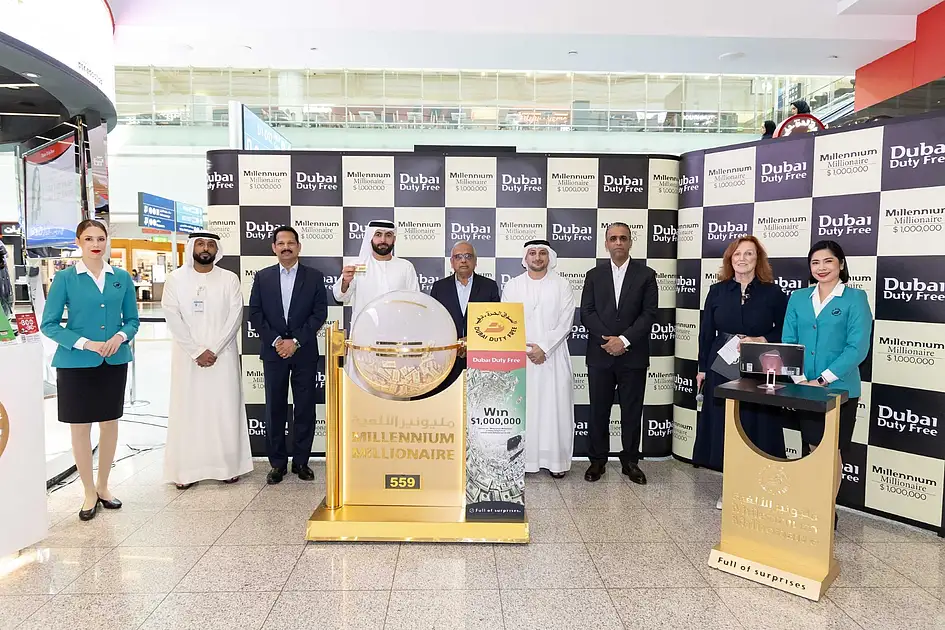 Indian expat wins $1 million in Dubai Duty Free Millennium draw