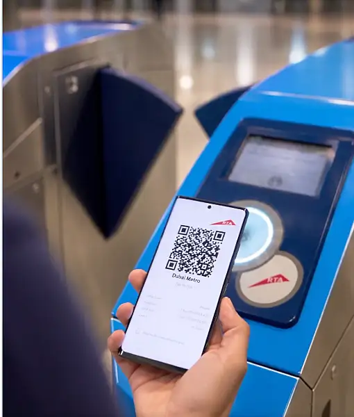 Realtor Qr Code Travel without Nol card: Dubai commuters can now use QR codes on Dubai ...