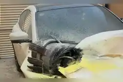 Saudi Arabia releases photos after missile interception debris cause injury, damage