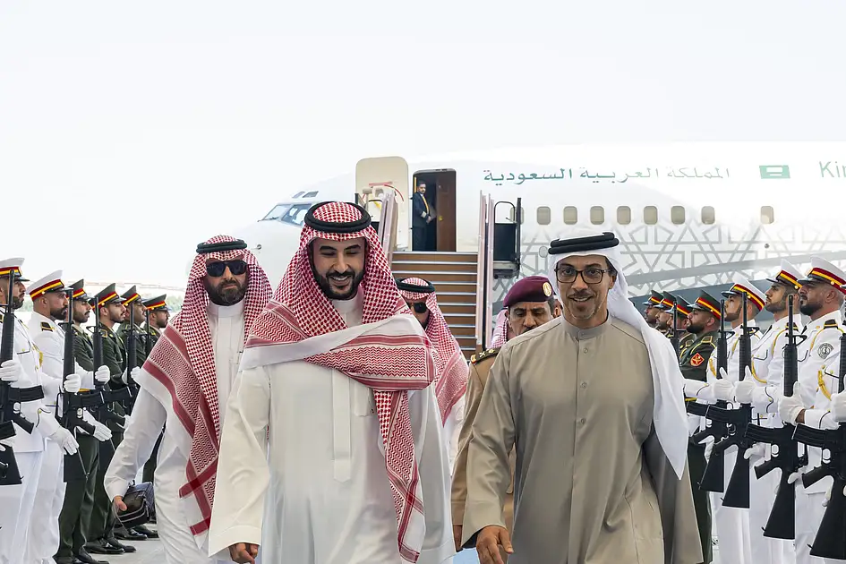 Video: UAE VP meets Saudi Arabia defence minister, discusses regional ...