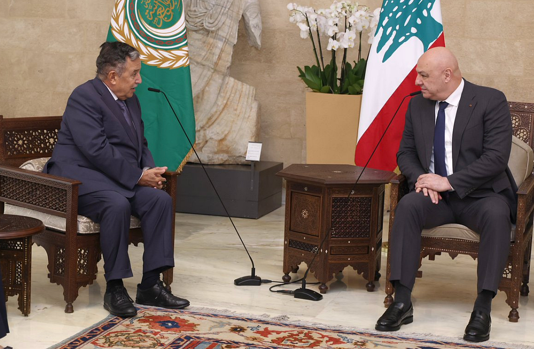 Aoun says Israel has not adhered to agreement; Lebanon still commited to diplomacy