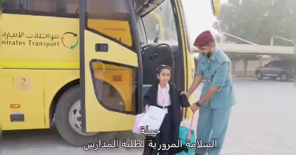 Safety In Uae UAE: New traffic safety campaign launched as students go back to school ...