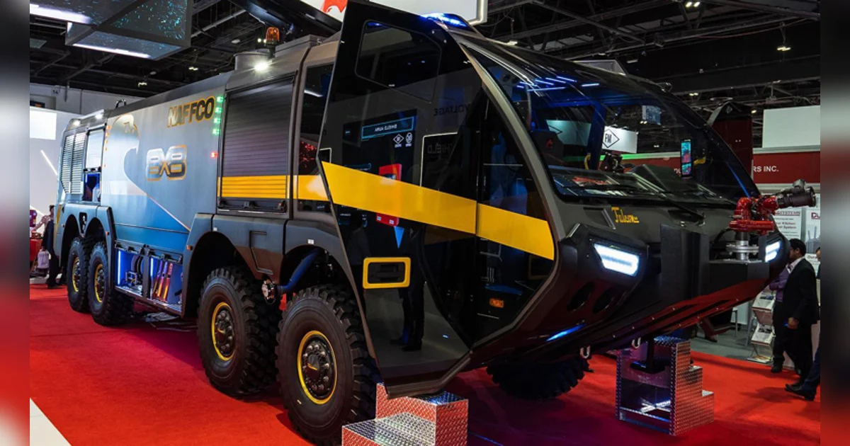 World's largest fire engine revealed in Dubai | Khaleej Times