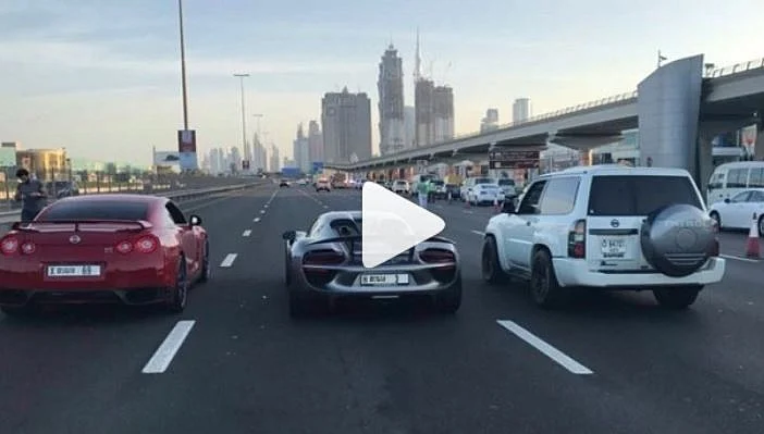 Watch: Drag racing on the streets of Dubai | Khaleej Times