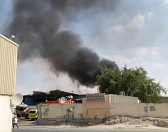 Fire breaks out in perfume warehouse in Sharjah | Khaleej Times