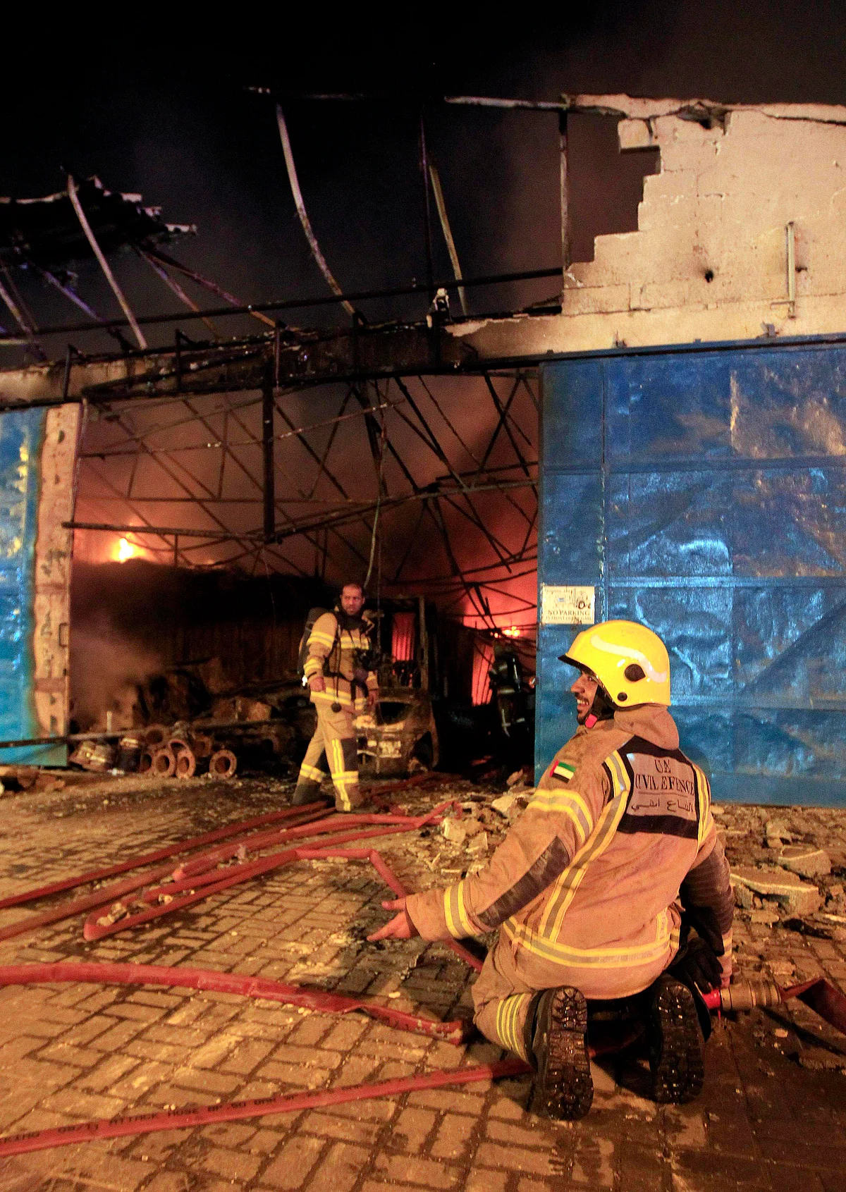 Sharjah fire destroys six warehouses | Khaleej Times