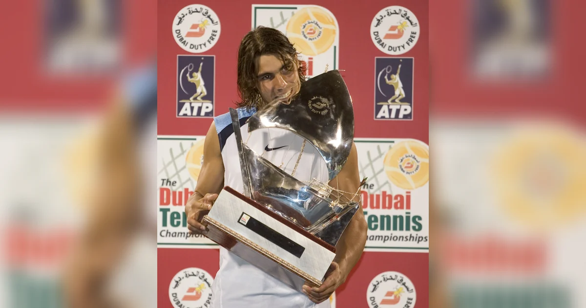 Old Rafael When a 19-year-old Rafael Nadal won the Dubai tennis title in 2006 ...