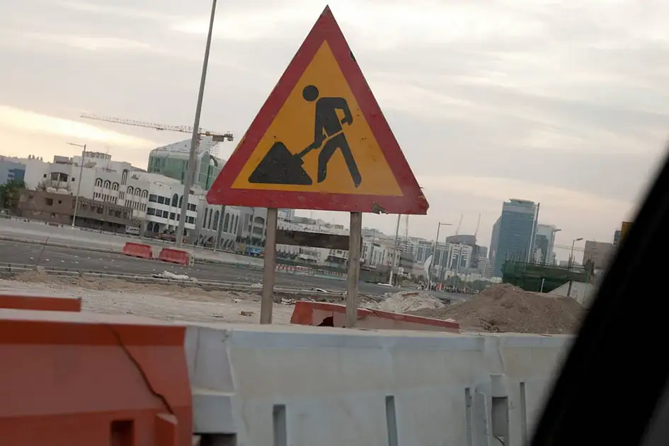 Teilweise Straßensperrung in einem wichtigen Gebiet von Abu Dhabi ...