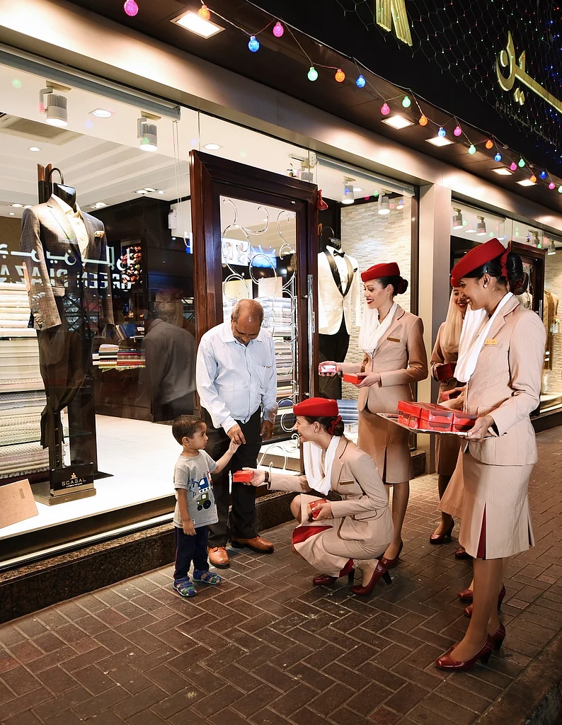 Video: Emirates crew create Diwali rangoli, distribute sweets in Bur ...