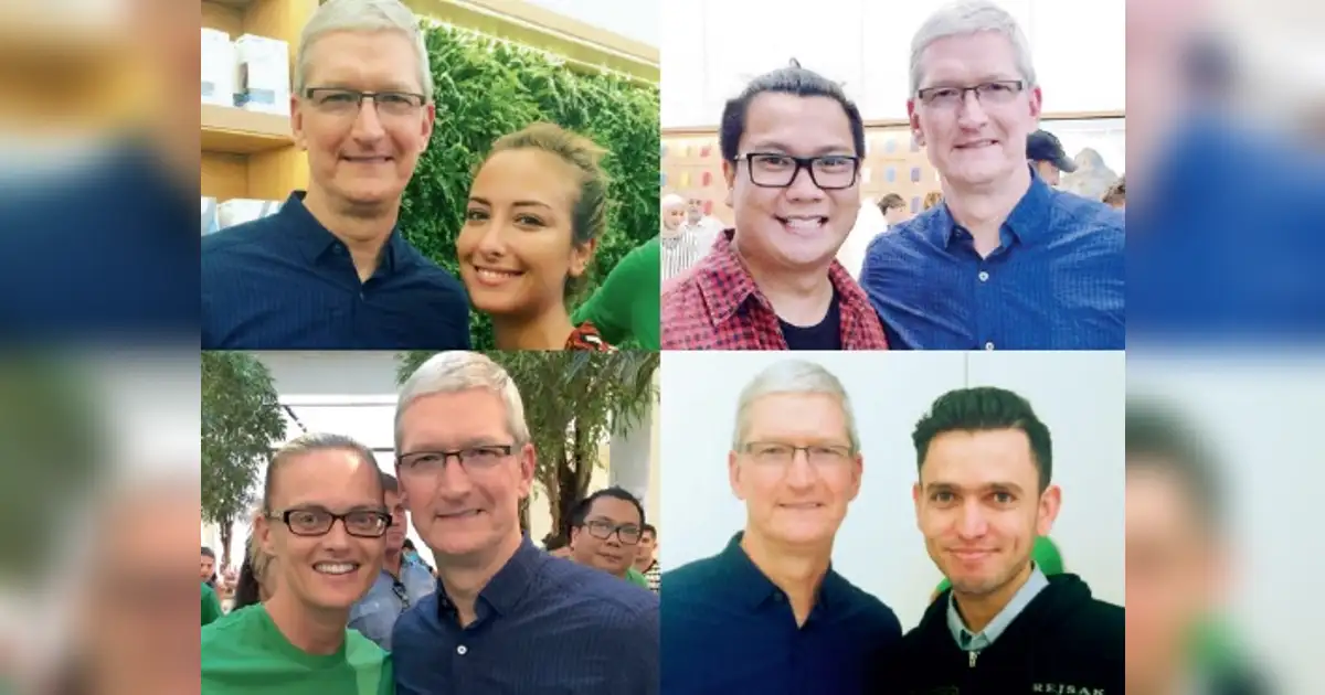 Time Cook Boss PHOTOS: Apple boss Tim Cook makes surprise Dubai visit | Khaleej Times