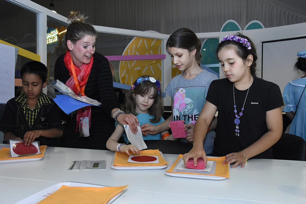 This is how papermaking becomes child's play! | Khaleej Times