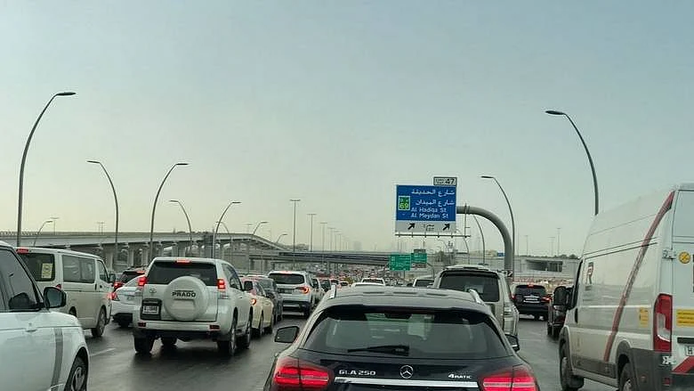 UAE traffic alert: Multi-vehicle accident on key Dubai road | Khaleej Times