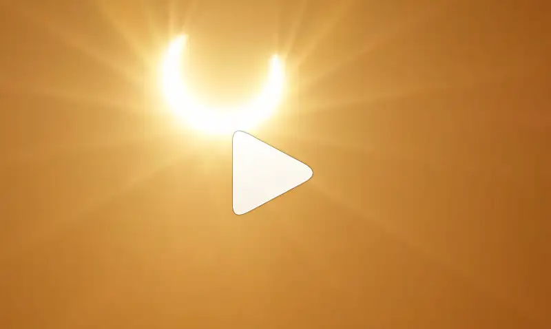 Hamdan Solar Video: Sheikh Hamdan's stunning UAE solar eclipse post goes viral ...