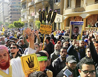 One dead, 150 protesters arrested in Egypt | Khaleej Times