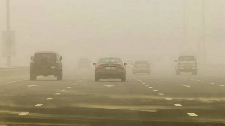 UAE police warn motorists of low visibility due to strong winds ...