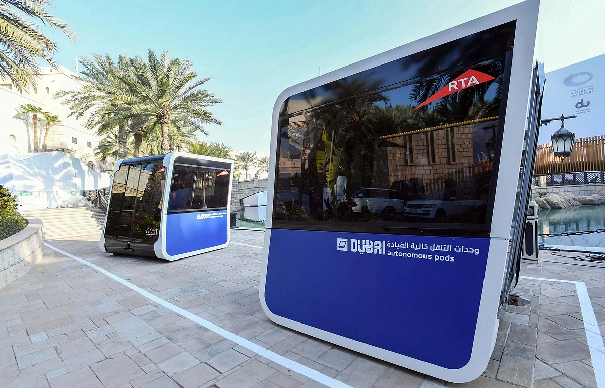 RTA Dubai tests the world's first 'Autonomous Pods' | Khaleej Times