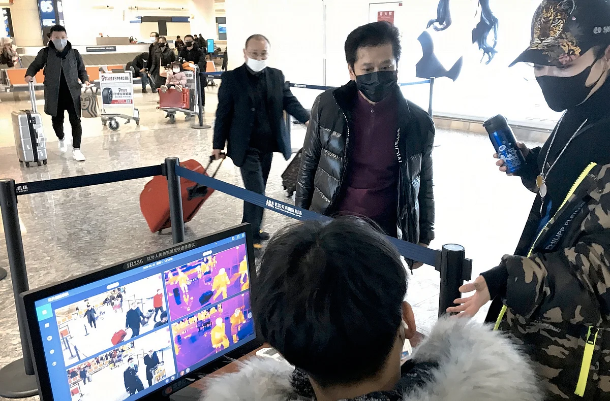 Passengers from China arriving in Rome checked for coronavirus