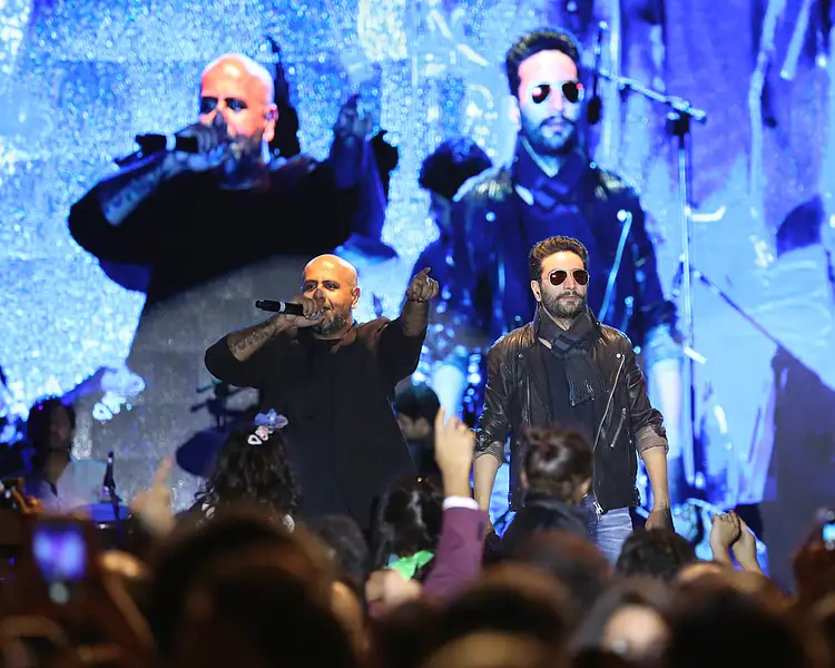Bollywood Rocker Bollywood's rockstars Vishal, Shekhar rock the UAE | Khaleej Times