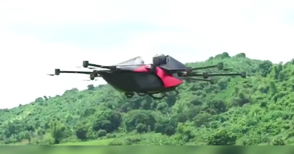 Video: Filipino inventor takes 'flying car' for successful test flight ...