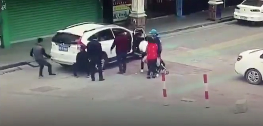 Video: Baby miraculously survives after being run over by car | Khaleej ...