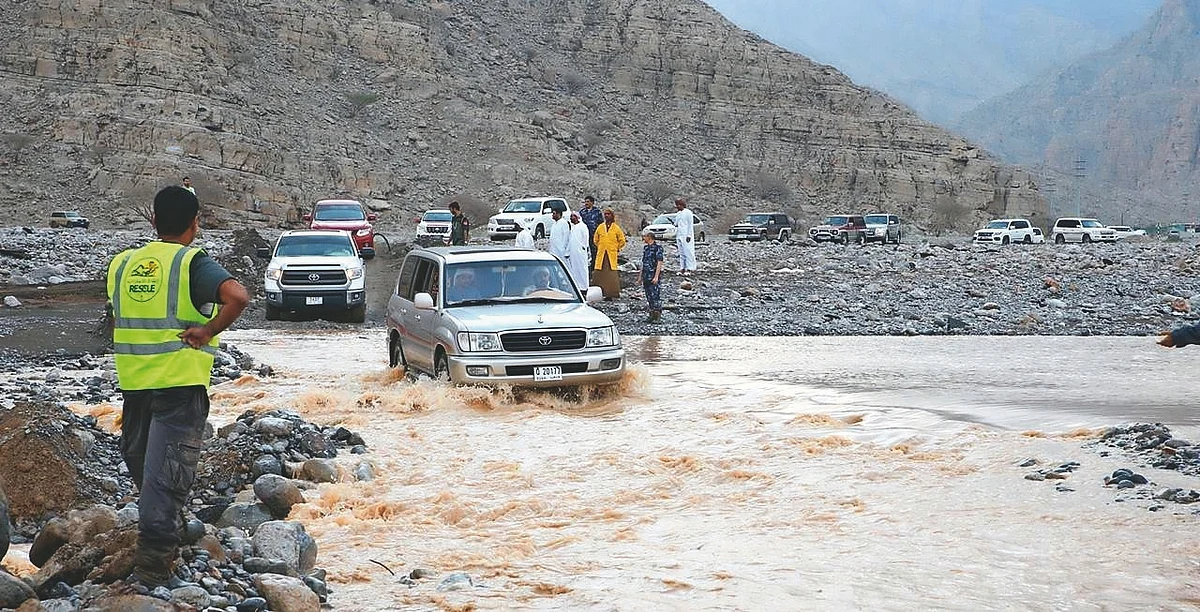 Rains flood homes, trigger landslides in RAK | Khaleej Times