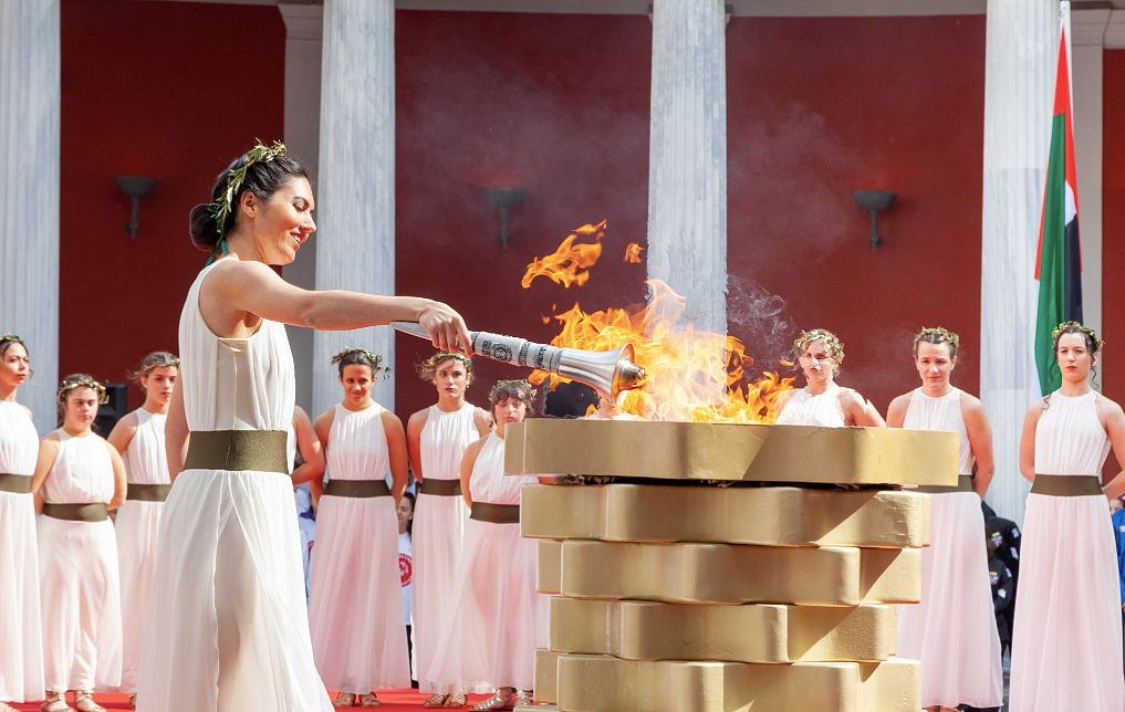 Flame of Hope torch arrives in Abu Dhabi | Khaleej Times