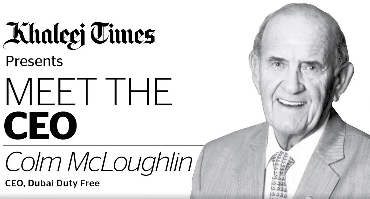 Meet the CEO: Dubai Duty Free's Colm McLoughlin | Khaleej Times